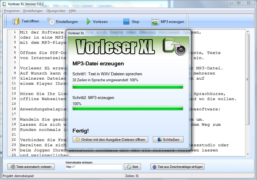 Gutes Vorleseprogramm Gutes Vorleseprogramm