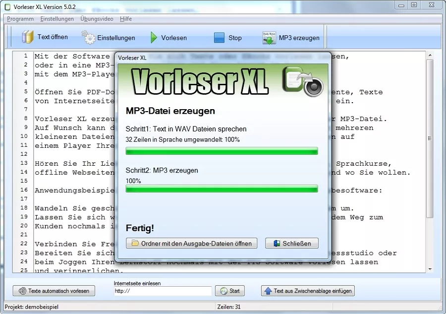 Gutes Vorleseprogramm Gutes Vorleseprogramm